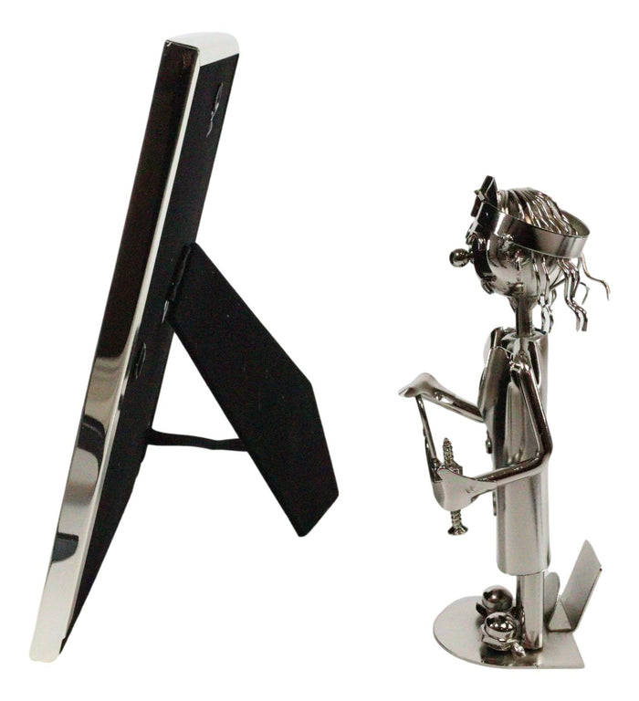 Ebros Nurse Practitioner Metal Sculpture 5"X7" Picture Frame Vertical Horizontal