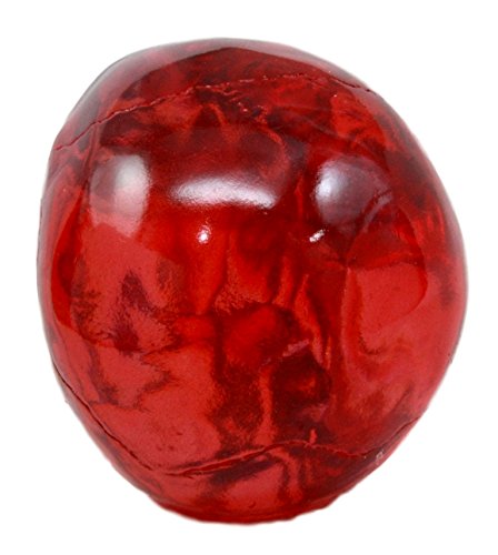 Ebros Occult Witchcraft Shrine Blood Red Acrylic Resin Translucent Skull Figurine 6"L