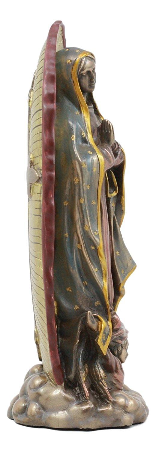 Ebros Our Blessed Virgin Lady Of Guadalupe Statue 7.75"H Holy Mother Catholic Divinity Figurine