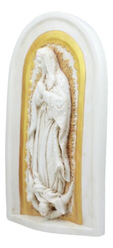 Ebros Our Lady Of Guadalupe Wall Plaque Resin Virgin Mary Patron Saint Of Mexico Decor