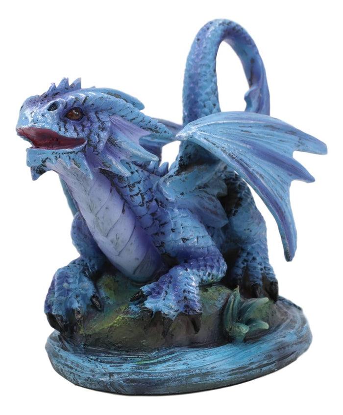 Ebros Pearl Water Baby Wyrmling Dragon Figurine 3.5"H Anne Stokes Fantasy