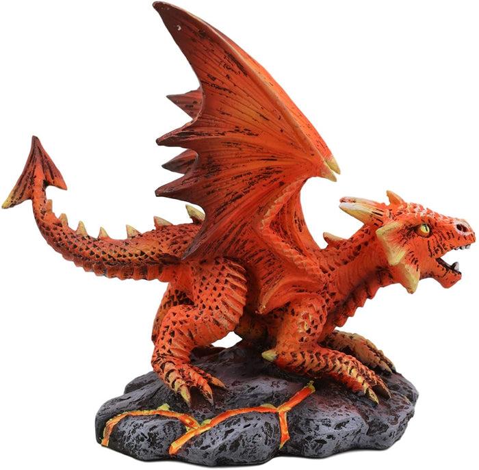 Ebros Phoenix Fire Element Dragon Baby Wyrmling And Mother Statue Anne Stokes