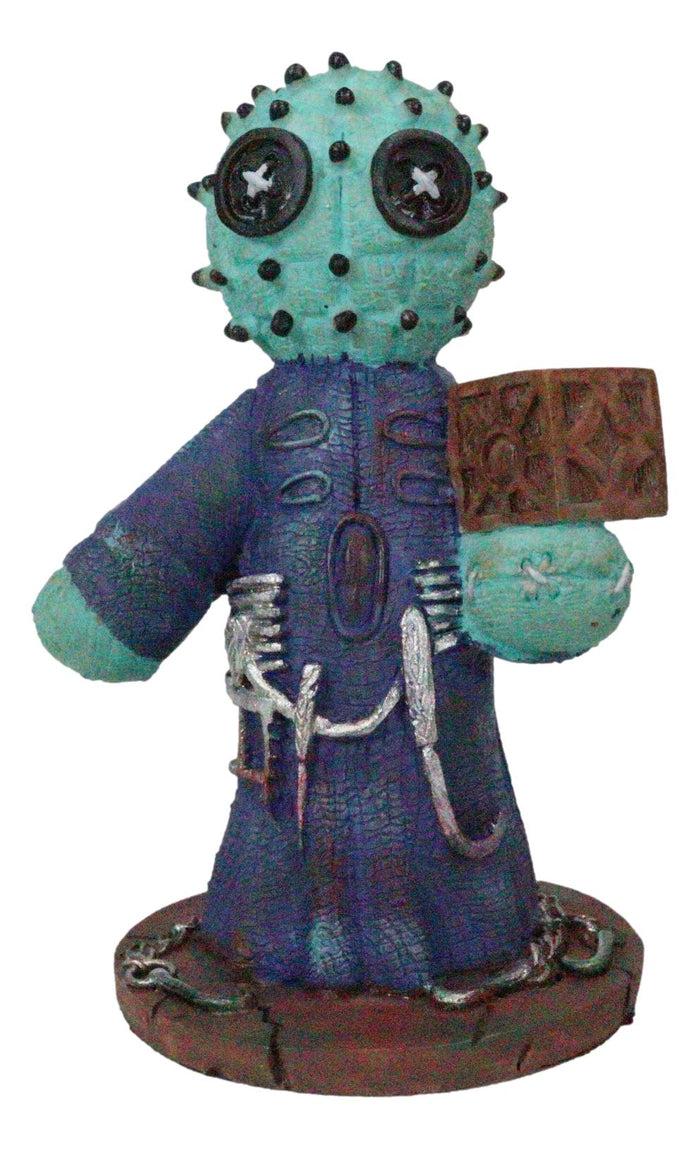 Ebros Pinheadz Monster With Voodoo Stitches Figurine 4.25"H (Pinhead Hellbound)