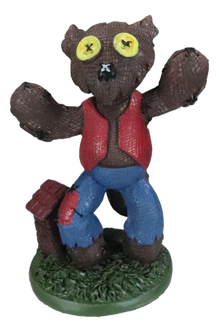 Ebros Pinheadz Monster With Voodoo Stitches Figurine 4.25"H (Big Bad Wolf)