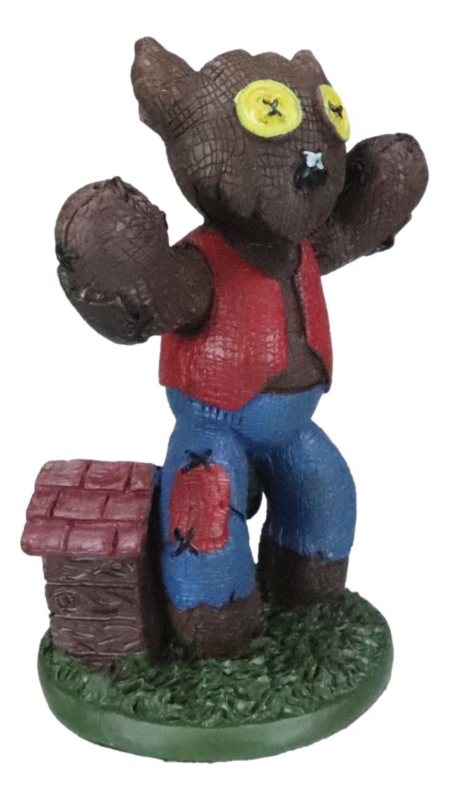 Ebros Pinheadz Monster With Voodoo Stitches Figurine 4.25"H (Big Bad Wolf)