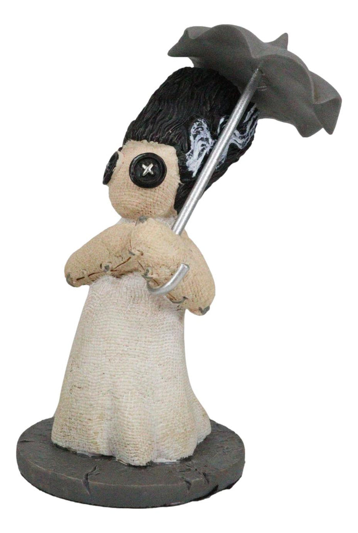 Ebros Pinheadz Monster With Voodoo Stitches Figurine 4.25"H (Mrs Frankenstein)