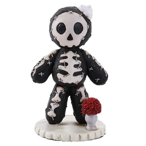 Ebros Pinheadz Monster With Voodoo Stitches Figurine 4.25"H (Voodie Valentine)