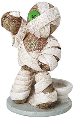 Ebros Pinheadz Monster With Voodoo Stitches Figurine 4.25"H (Mummy & Toilet)