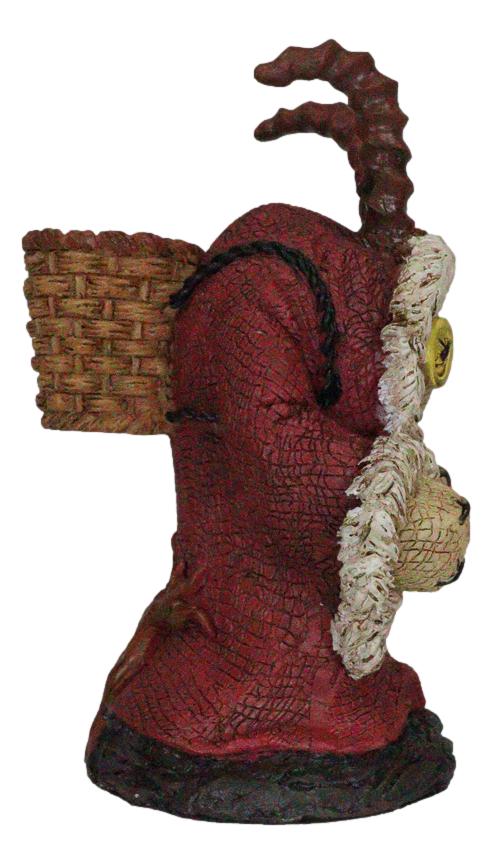 Ebros Pinheadz Monster With Voodoo Stitches Figurine 4.25"H (Krampus Hunchback)