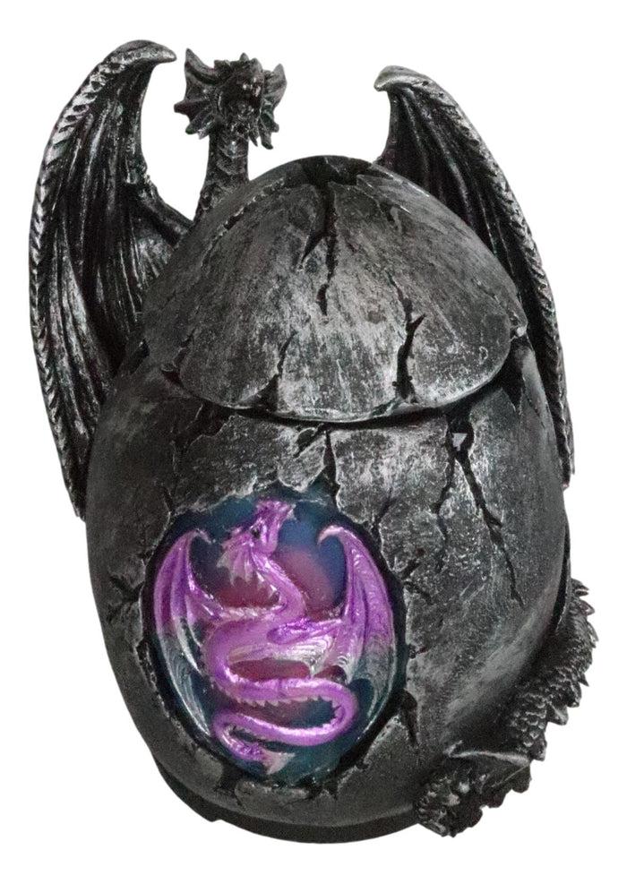Ebros Prehistoric Conception Dragon Egg Fossil Aroma Oil Diffuser W/ LED Night Lights
