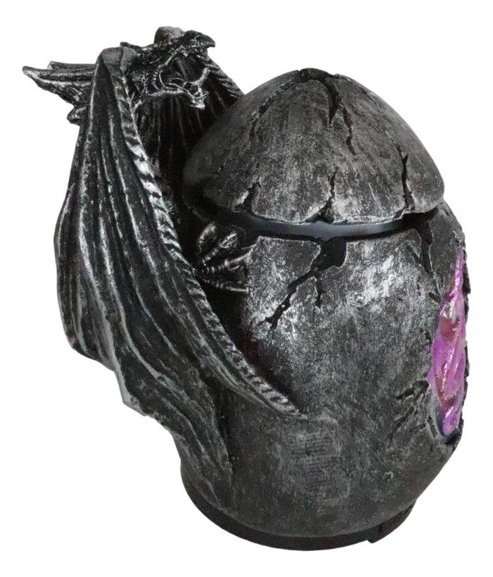 Ebros Prehistoric Conception Dragon Egg Fossil Aroma Oil Diffuser W/ LED Night Lights