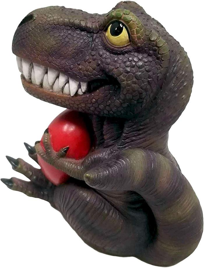 Ebros Prehistoric Passion T-Rex With Big Red Heart Tiny Hands Sign Figurine 6" H