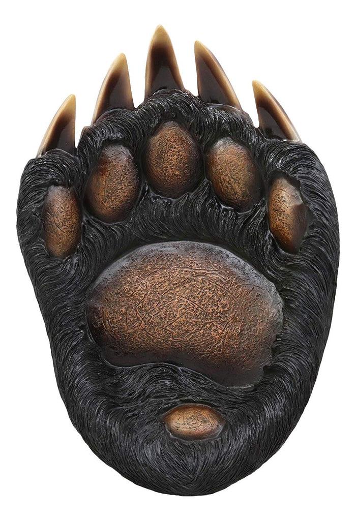 Ebros Rustic Large Long Claws Bear Paw Fruit Platter Serving Bowl Plate 11.5"W Bears