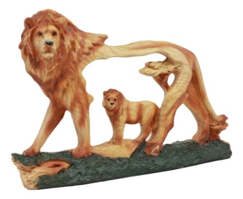 Ebros Rustic Safari African Savannah Pride Lion King Scene Figurine 7"Long