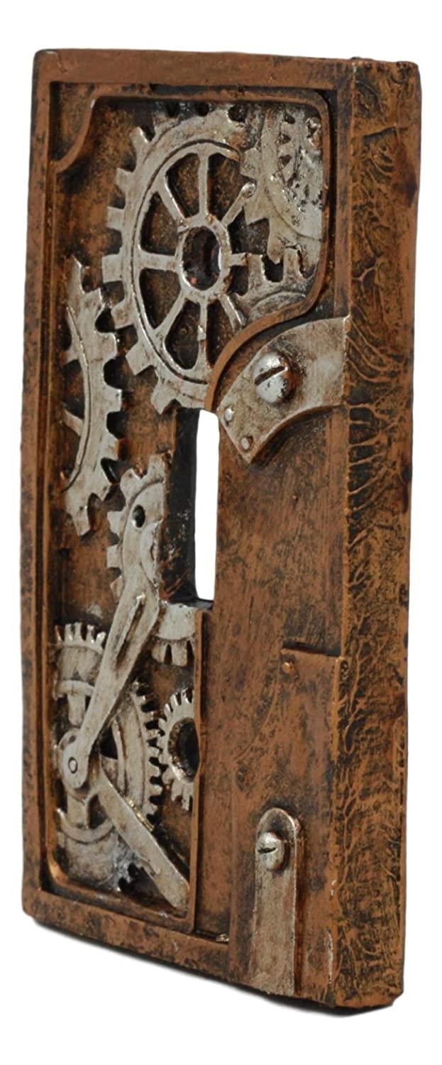Ebros Steampunk Clockwork Gearwork Design Wall Light Switch Plate Set Of 4