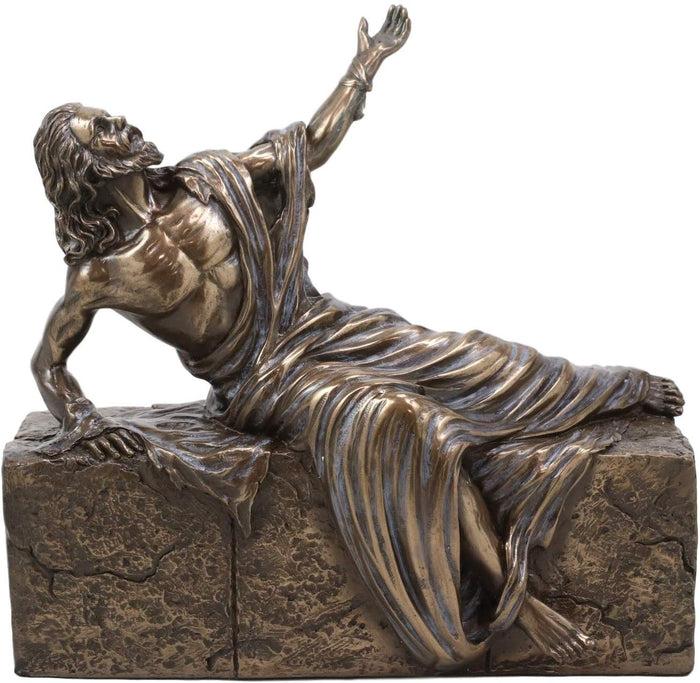 Ebros The Anastasis Resurrection Of Jesus As He Awakens In The Tomb Statue 7"W