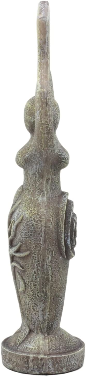 Ebros The Spiral Goddess Feminine Power Spiritual Triple Goddess Figurine 8 Inch