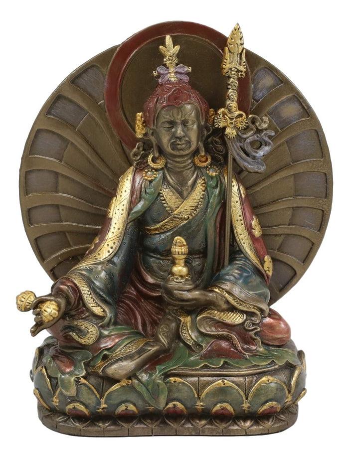 Ebros Tibet Buddhism Meditating Buddha Amitabha Guru Rinpoche Padmasambhava Statue 6" Tall Home Altar Zen Feng Shui Altar Decoration Housewarming Decor Sculpture Ebros Tibet Buddhism Meditating Buddha Amitabha Guru Rinpoche Padmasambhava Statue 6" Tall Home Altar Zen Feng Shui Altar Decoration Housewarming Decor Sculpture