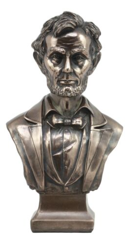 Ebros United States Of America 16th President Abraham Lincoln Bust Statue 7.5" Tall