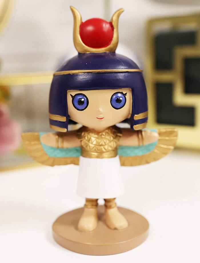 Ebros Weegyptians Collection Egyptian God Statue 4" Tall Figurine (Goddess Isis)