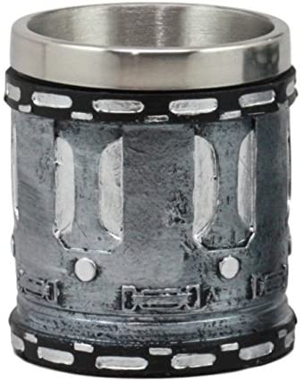 Ebros Western Novelty Revolver Pistol Gun Barrel Cylinder Shot Glass 2-Ounce Beverage