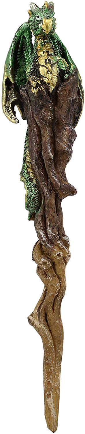 Ebros Witch & Wizard Fantasy Cosplay 4 Magic Wands With 1 Stand Holder Decor