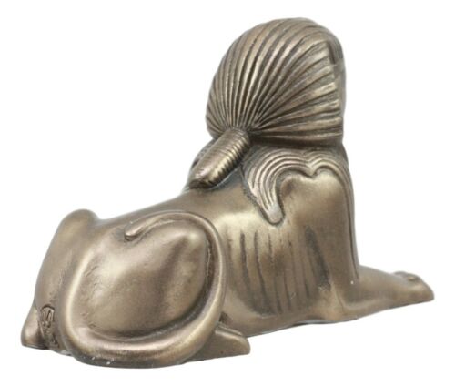 Egyptian Androsphinx Statue Pyramid Guardian Figurine Gods Of Egypt Wonder Decor