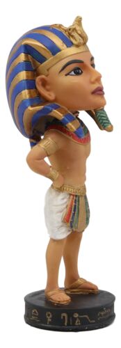 Egyptian Dynasty Man Deity God Pharaoh King Tut Bobblehead Figurine Bobble Head