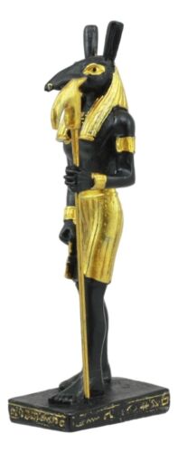 Egyptian God Of Chaos And Desert Seth Dollhouse Miniature Statue Gods Of Egypt