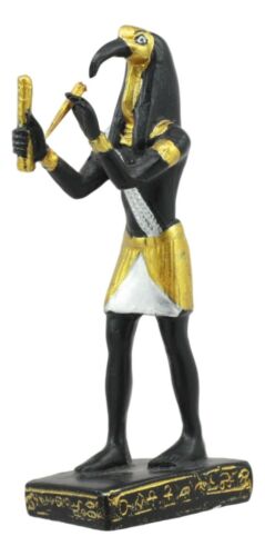 Egyptian God Of Technology Wisdom Thoth Dollhouse Miniature Statue Gods Of Egypt