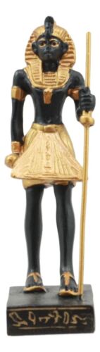 Egyptian God Pharaoh Amun The Guardian Miniature Figurine 3.25"H