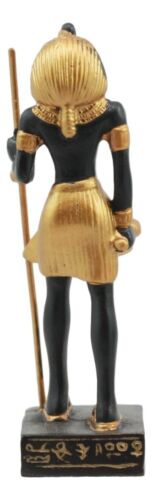 Egyptian God Pharaoh Amun The Guardian Miniature Figurine 3.25"H