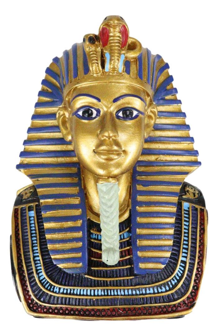 Egyptian King Pharaoh Tutankhamun Hieroglyphic Golden Decorative Jewelry Box