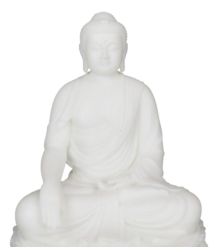 Enlightenment Buddha Shakyamuni Sitting In Royal Meditation Pose Zen Figurine