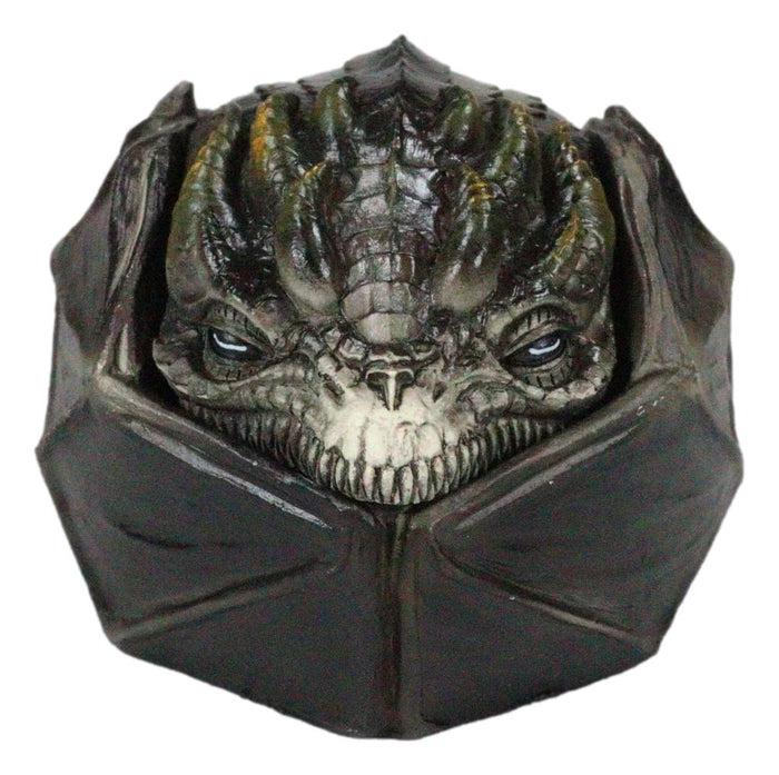 Fear The Dragon Green Hibernating Small Trinket Jewelry Box Stanley Morrison
