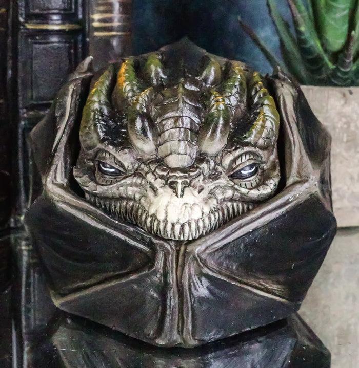Fear The Dragon Green Hibernating Small Trinket Jewelry Box Stanley Morrison