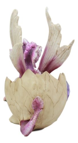 February Birthstone Dragon Egg Statue Blue Sapphire February Gem Dragon Decor