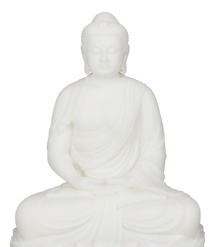 Feng Shui Enlightenment Buddha Shakyamuni Sitting In Samadhi Mudra Pose Figurine