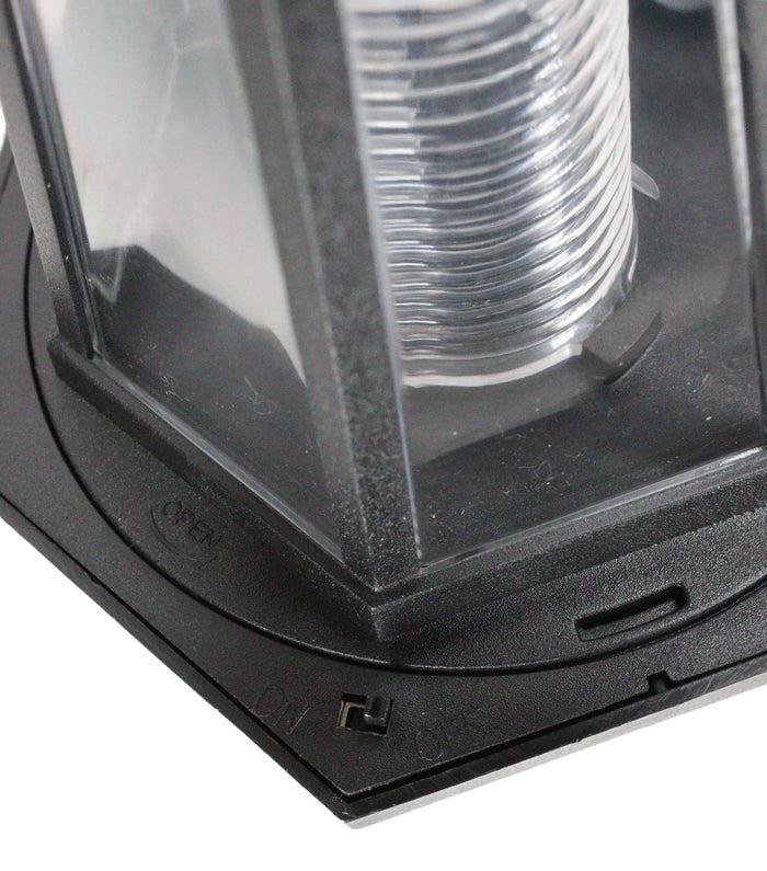 Fixed Position Plastic Solar LED Lantern Decorative Replacement For Garden Light Statues