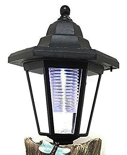 Fixed Position Plastic Solar LED Lantern Decorative Replacement For Garden Light Statues