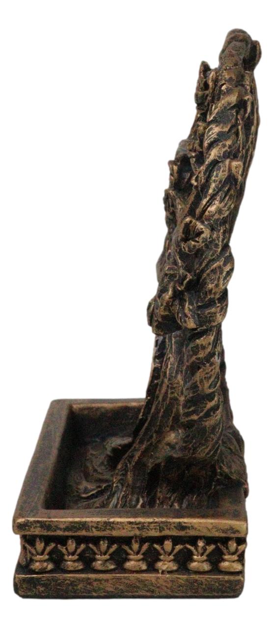 Forest Crann Bethadh Celtic Willow Tree Of Life Backflow Incense Cone Burner