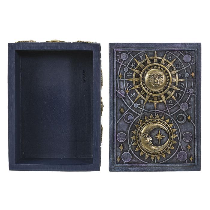 Fortune Telling Celestial Astrology Sun And Moon Tarot Cards Decorative Box