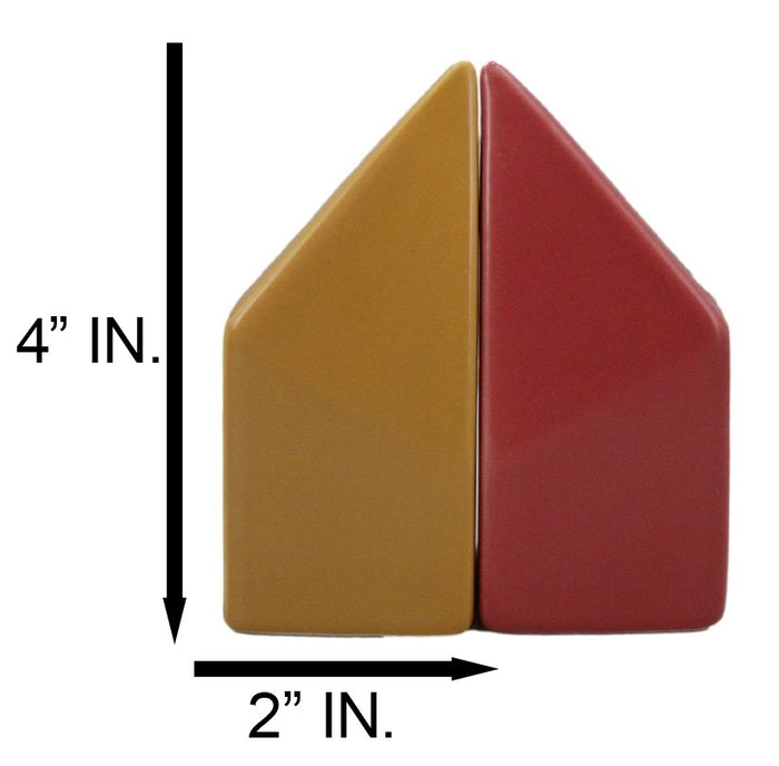 Frank Llyd Wright Florida Southern College Organic Triangles Salt Pepper Shakers