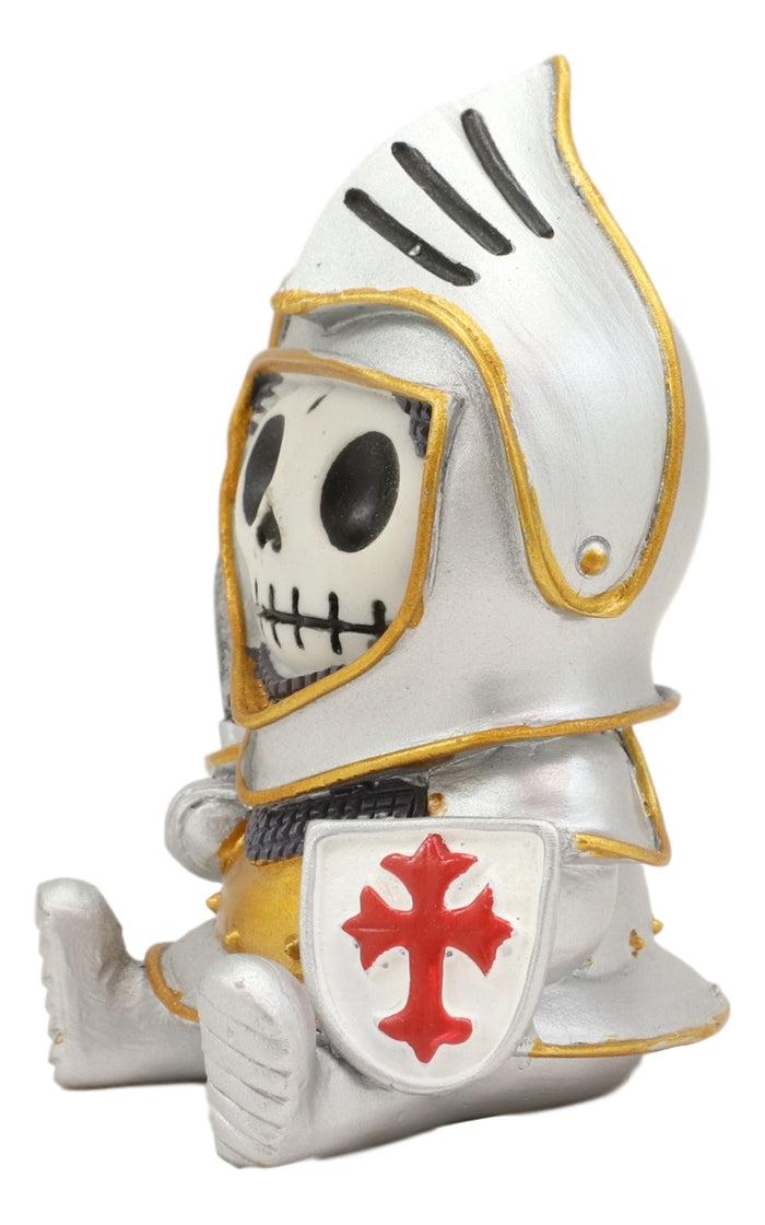 Furry Bones Medieval Suit Of Armor Knight Sir Kay Skeleton Figurine Furrybones