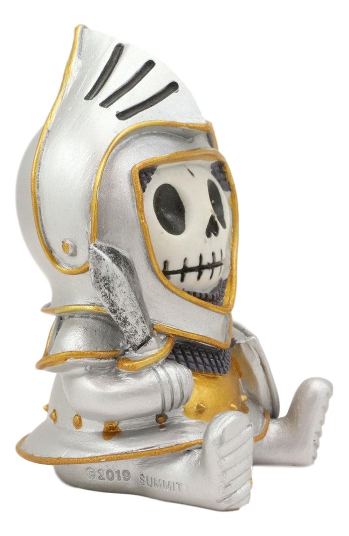 Furry Bones Medieval Suit Of Armor Knight Sir Kay Skeleton Figurine Furrybones