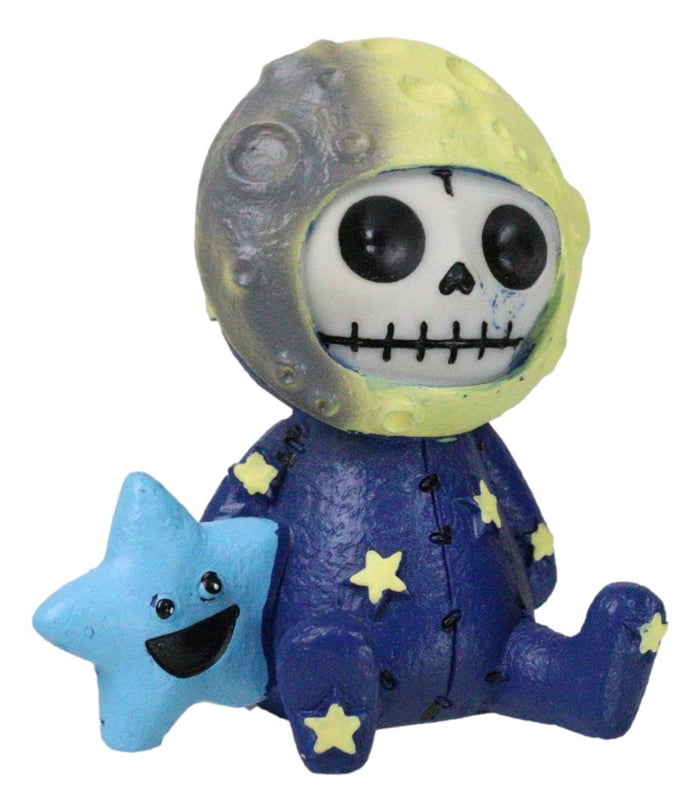 Furrybones Celestial Heavens Luno Moon And Stars Skeleton Furry Bones Figurine