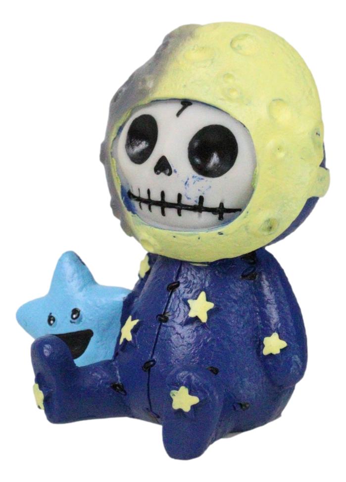 Furrybones Celestial Heavens Luno Moon And Stars Skeleton Furry Bones Figurine