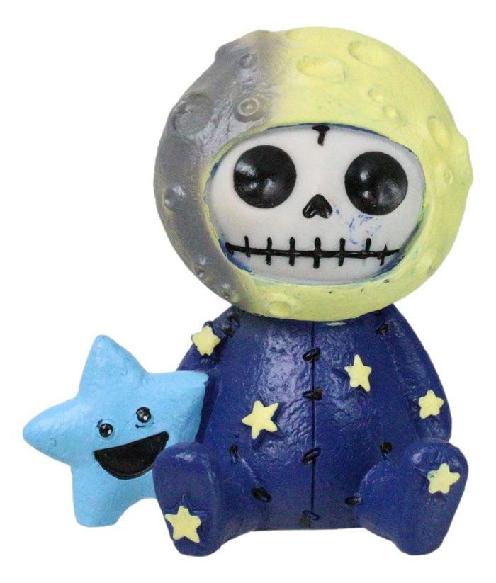 Furrybones Celestial Heavens Luno Moon And Stars Skeleton Furry Bones Figurine