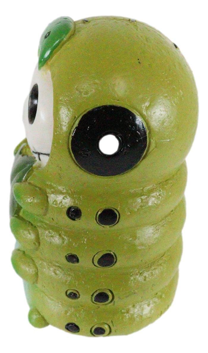 Furrybones Inch The Leaf Caterpillar Skeleton Monster Sit Up Ornament Figurine