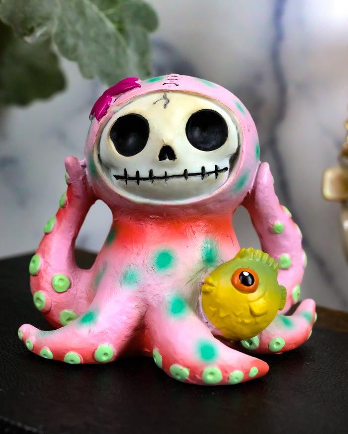 Furrybones Octopee Skeleton Monster Ornament Figurine Exclusive Collection